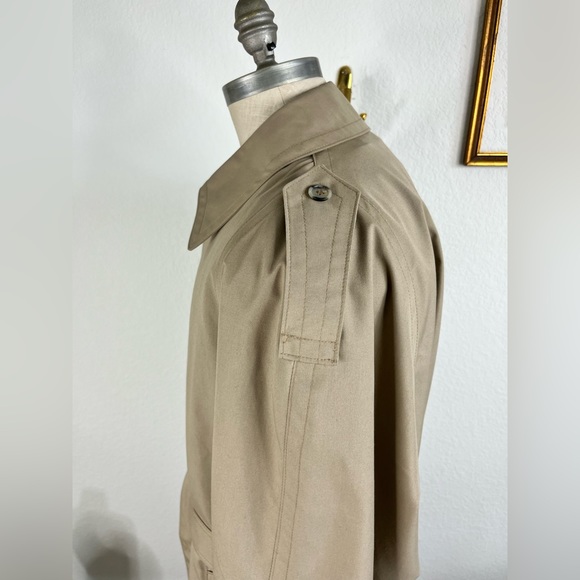 Christian Dior Monsieur Trench Coat Men's w Liner 46R - Picture 5 of 12